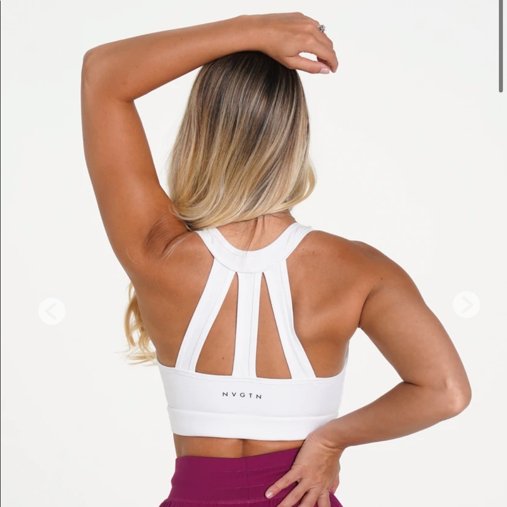 NVGTN White Trio Bra
